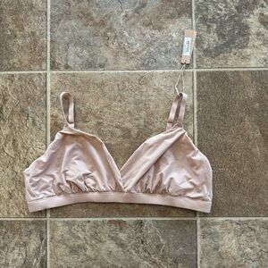 Skims Fits Everybody Crossover Bralette Clay Size XL
